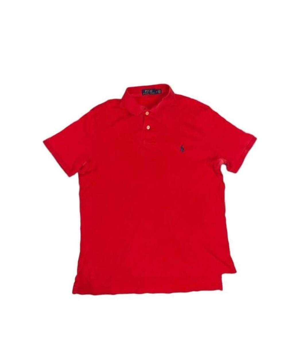 Polo Ralph Lauren Red Short Sleeve Polo Shirt Men's Size M